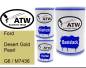 Preview: Ford, Desert Gold Pearl, G6 / M7436: 500ml Lackdose + 500ml Klarlack + 250ml Härter - Set, von ATW Autoteile West.